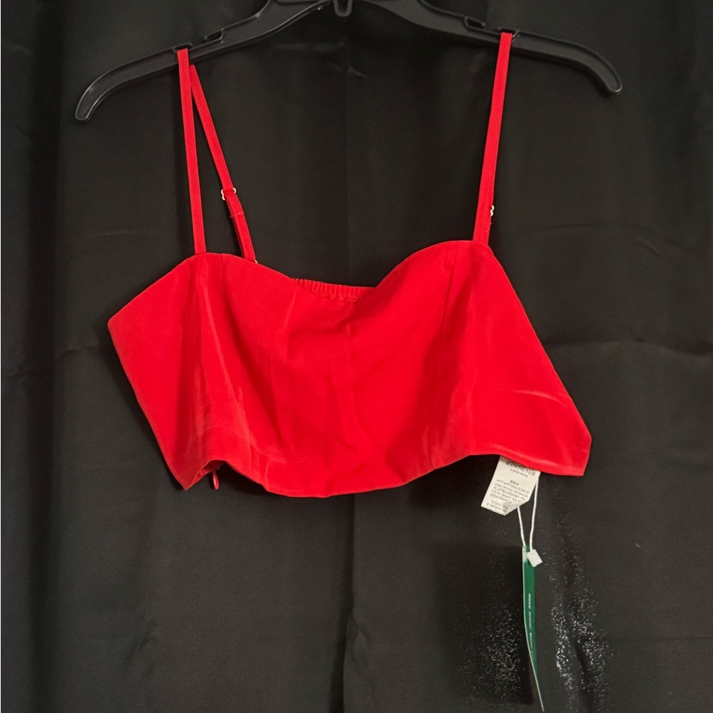 Red Crop Tank